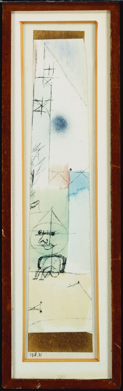 Ung Pierrot av Paul Klee