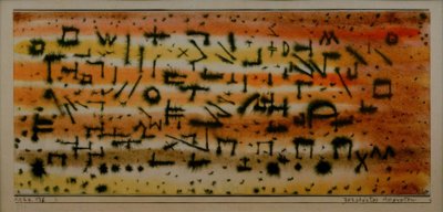 Förstörde Egypten av Paul Klee