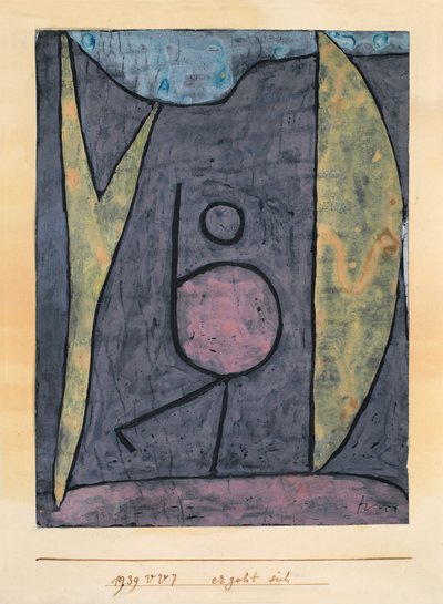 händer, 1939 av Paul Klee