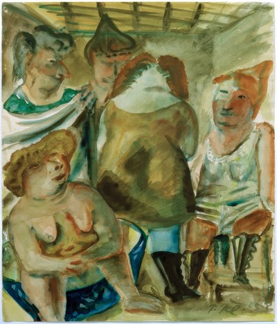 Kvinnors bad av Paul Kleinschmidt