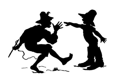 Silhouette av Paul Konewka (litho) av Paul Konewka