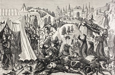 Efter slaget vid Hastings, 14 oktober av Paul Lacroix