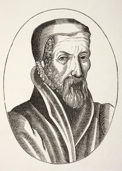 John Knox, ca 1510-1572. Skotsk präst, ledare för den protestantiska reformationen och grundare av det presbyterianska trossamfundet. av Paul Lacroix