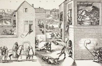 Massakern på S:t Bartolomeusdagen i augusti av Paul Lacroix