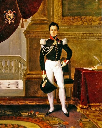 Porträtt av markis Claude de Magny d