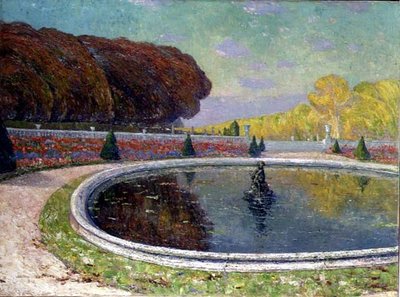 Grand Bassin (olja på duk) av Paul Leduc