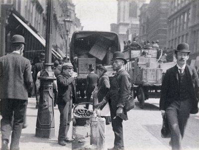 Sherbet- eller vattensäljare i Cheapside, 1893 av Paul Martin
