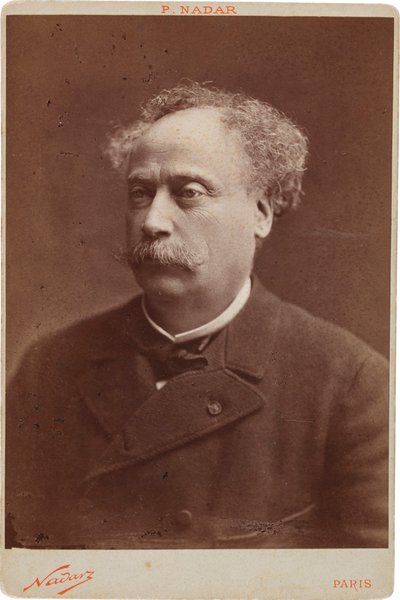 Alexandre Dumas, son 1824-1895, ca. 1886. av Paul Nadar