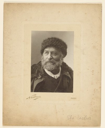 Élie [Élisèe] Reclus av Paul Nadar