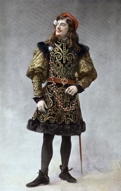 Den franske komikern Jean Perier (1869-1954) som Giorgio d
