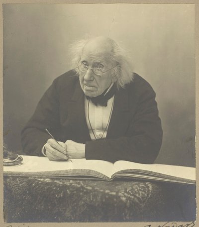 Marie-Eugene Chevreul, 1886. av Paul Nadar