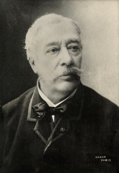 Porträtt av Alfred Stevens (foto) av Paul Nadar