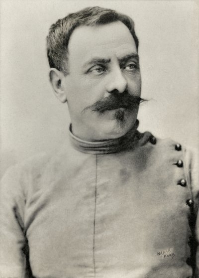 Porträtt av Arsene Vigeant (foto) av Paul Nadar