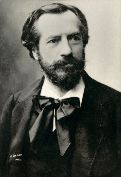 Porträtt av Auguste Bartholdi (foto) av Paul Nadar