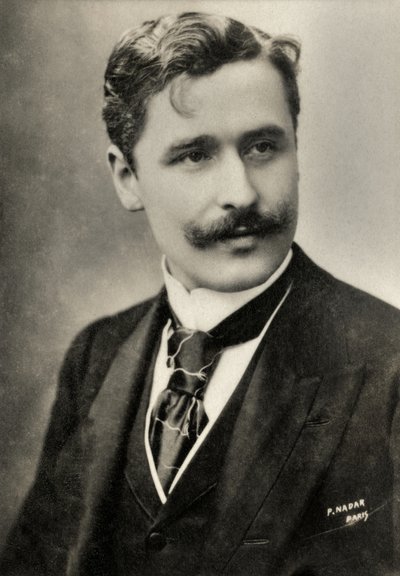 Porträtt av Georges Feydau (fotografi) av Paul Nadar
