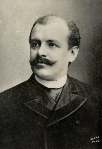 Porträtt av Jean de Reszke (foto) av Paul Nadar