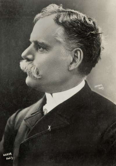 Porträtt av Jules Cheret (foto) av Paul Nadar