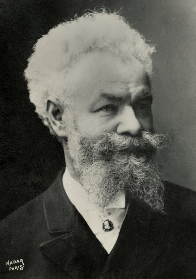 Porträtt av Michel Munkaczy (foto) av Paul Nadar
