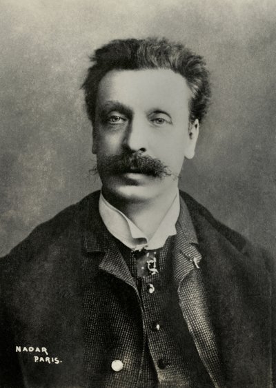 Porträtt av Victorin de Joncieres (fotografi) av Paul Nadar