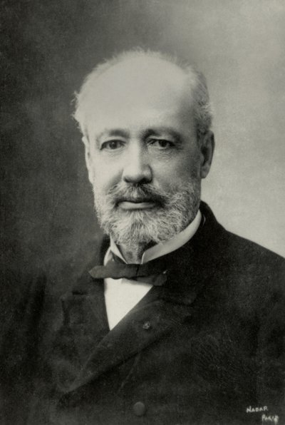 Porträtt av den franske läkaren Leon Labbe (foto) av Paul Nadar