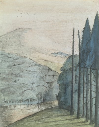 En gryning av Paul Nash