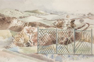 A Private World (fotografi tryckt på Kodak Veribrom halvmatt papper) av Paul Nash