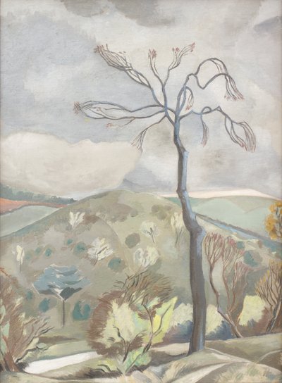 Höstlandskap av Paul Nash