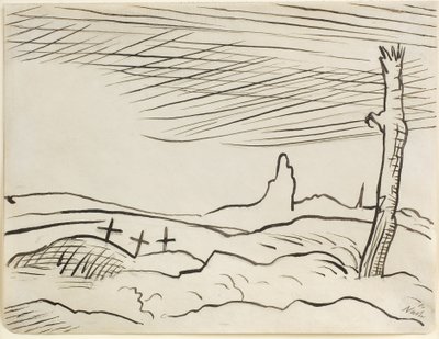 Slagfältet av Paul Nash