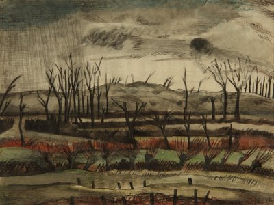 Ödelandskap, Ypres framträdande av Paul Nash