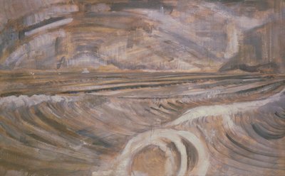Dymchurch, ca 1921 (olja på duk) av Paul Nash