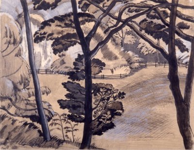 Edge of the Wood av Paul Nash