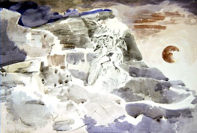 Spöke i skiffern av Paul Nash