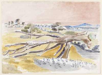 Monsterfält, studie II av Paul Nash