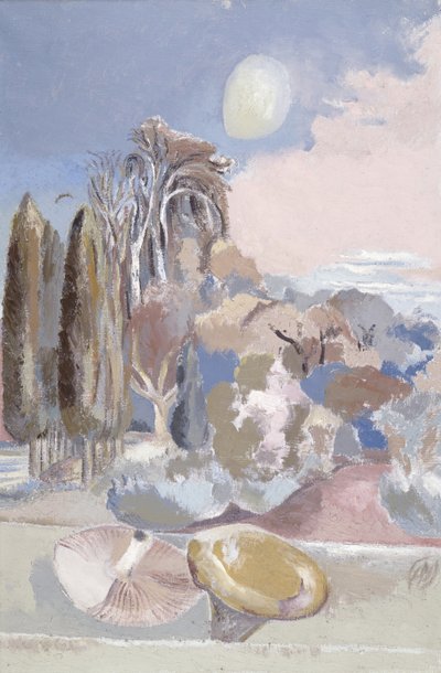 Månen i november av Paul Nash