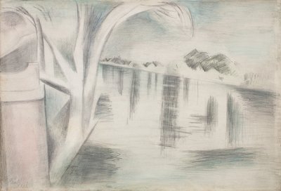 Floden och träden av Paul Nash