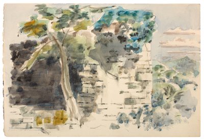 Ruin i Forest of Dean av Paul Nash