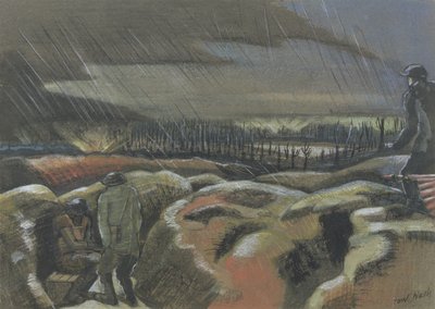 Shellburst, Zillebeke av Paul Nash