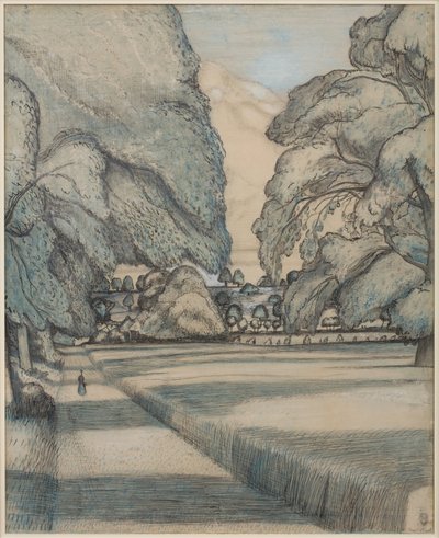 Påfågelvägen av Paul Nash