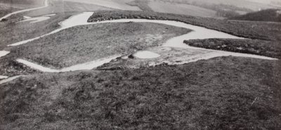 The White Horse, Uffington, Berkshire av Paul Nash