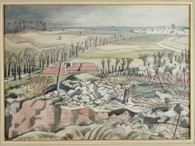 Vimy Ridge av Paul Nash