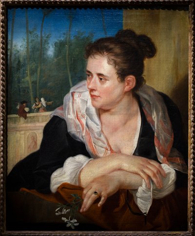 Studie av en kvinna av Paul Ponce Antoine Robert