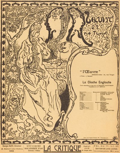 Den sjunkna klockan av Paul Elie Ranson