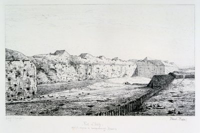 Fort dIssy, belägringen av Paris, 1870-1871 av Paul Roux