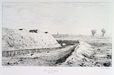 Haute Brugeres, Paris segrar, 1870-1871 av Paul Roux