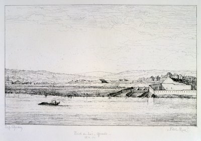 Daggry - Grenelle, belägringen av Paris, 1870-1871 av Paul Roux