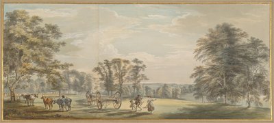 Gryning i Luton Park av Paul Sandby