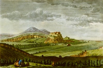 "Edinburgh from the West, in the Time of David Hume", c1750, 1943. av Paul Sandby