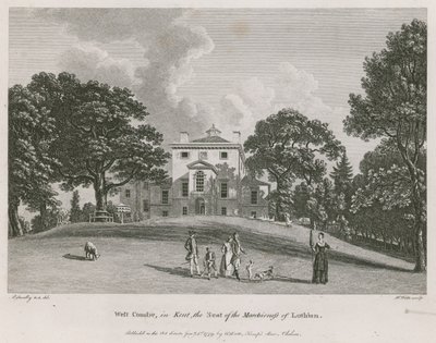 West Combe, i Kent, säte för Marchioness of Lothian av Paul Sandby