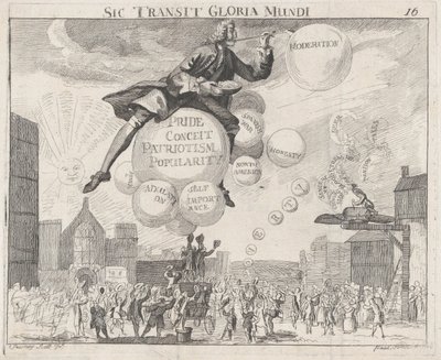 Således går världens härlighet, ca. 1762, ca. 1762 av Paul Sandwich