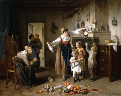 Julmorgon, av Paul Seignac